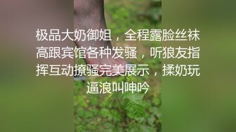 极品大奶御姐，全程露脸丝袜高跟宾馆各种发骚，听狼友指挥互动撩骚完美展示，揉奶玩逼浪叫呻吟