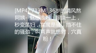 [MP4/ 713M] 36岁的清风熬阿姨--魅惑浪妇：眼镜一上，秒变荡妇，实属是骚，挡不住的骚劲，叫两声就想射，穴真粉！