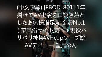 (中文字幕) [EBOD-801] 1年掛けてAV出演を口説き落としたお客様満足度 金沢No.1（某風俗サイト調べ）現役バリバリ神接客Hcupソープ嬢AVデビュー 望月のあ