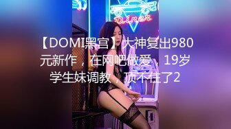 【DOMI黑宫】大神复出980元新作，在网吧做爱，19岁学生妹调教，顶不住了2