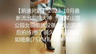 【新速片遞】 2023-10月最新流出厕拍大神❤️在某山顶公园女厕偷放设备偷拍近距离后拍(6)憋了很久的少妇尿尿如喷泉[751MB/MP4/43:11]