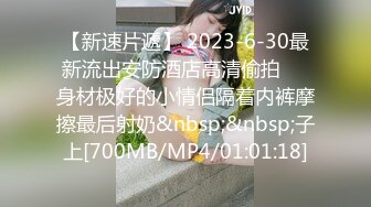 【新速片遞】 2023-6-30最新流出安防酒店高清偷拍❤️身材极好的小情侣隔着内裤摩擦最后射奶&nbsp;&nbsp;子上[700MB/MP4/01:01:18]