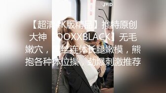 【超清4K版精品】推特原创大神【OOXXBLACK】无毛嫩穴，黑丝连体长腿嫩模，熊抱各种体位操，劲爆刺激推荐