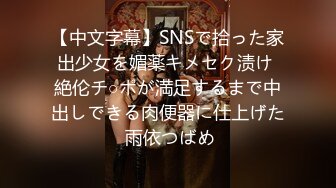 【中文字幕】SNSで拾った家出少女を媚薬キメセク渍け 絶伦チ○ポが満足するまで中出しできる肉便器に仕上げた 雨依つばめ