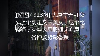 [MP4/ 813M] 大屌生无可恋丶上个刚走又来美女，这个比较骚，肉丝大屁股翘起吃屌，各种姿势轮番操