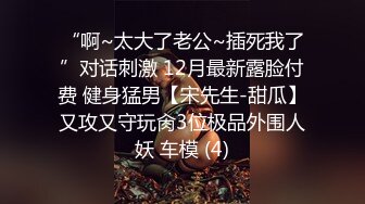 “啊~太大了老公~插死我了”对话刺激 12月最新露脸付费 健身猛男【宋先生-甜瓜】又攻又守玩肏3位极品外围人妖 车模 (4)