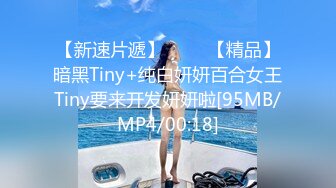 【新速片遞】 ⭐⭐⭐【精品】暗黑Tiny+纯白妍妍百合女王Tiny要来开发妍妍啦[95MB/MP4/00:18]