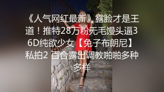 《人气网红最新》露脸才是王道！推特28万粉无毛馒头逼36D纯欲少女【兔子布朗尼】私拍2 百合露出调教啪啪多种多样